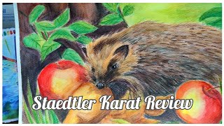 REVIEW: Staedtler Karat watercolour pencils