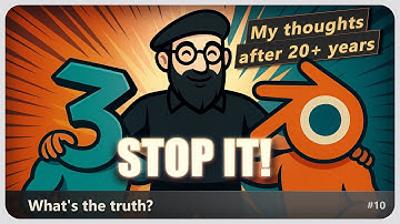 Why Blender or 3dsMax Doesn