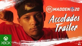 Madden NFL 20 – Official Accolades Trailer