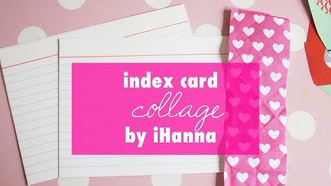 Index Card Collage