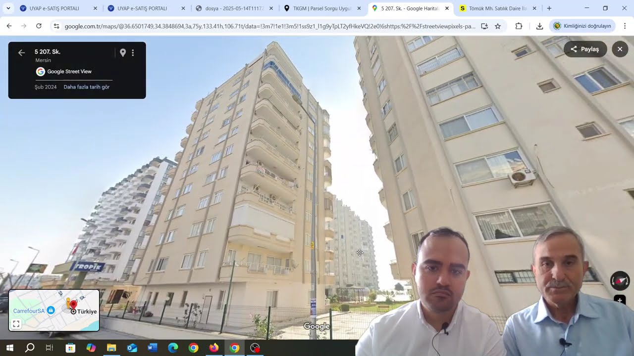 15 Mayıs 2025 E-İhalede | Mersin Erdemli Tömük’te 2+1 115 m² Denize Sıfır, Site İçerisinde 8. Kat