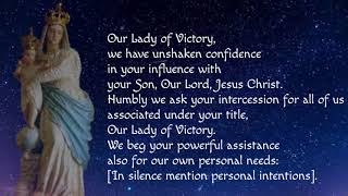 Prayer To Our Lady Of Victory Short Prayer 