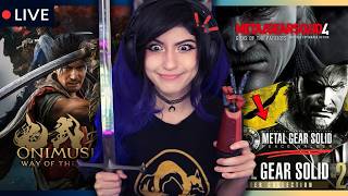 ONIMUSHA: WAY OF THE SWORD [5] + MGS Peace Walker True Ending/Co-op Missions! | KittyRawr
