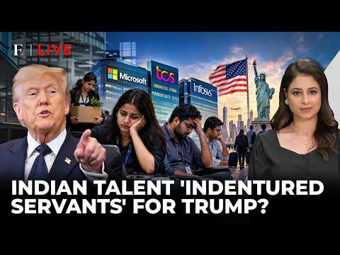 Trump's H-1B Crackdown: Microsoft, TCS & Infosys Targeted Over Foreign Worker Hiring |Firstpost Live