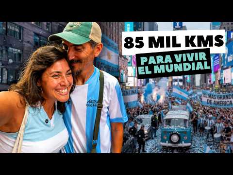 🇦🇷WE DROVE 85K KM to SEE ARGENTINA in the 2026 WORLD CUP FINAL