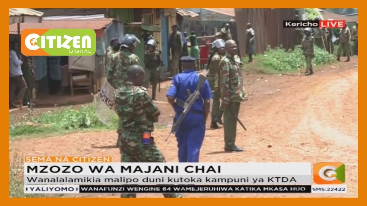 citizen tv live stream kenya Mzozo wa majani chai