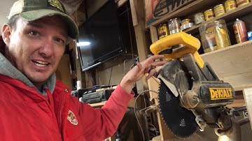 Dewalt miter saw wobble