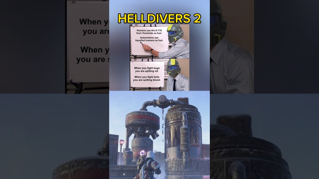 SWEET LIBERTY IT'S BLOOD! - Helldivers 2