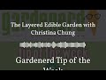 Gardenerd tip of the week  the layered edible garden with christina chung