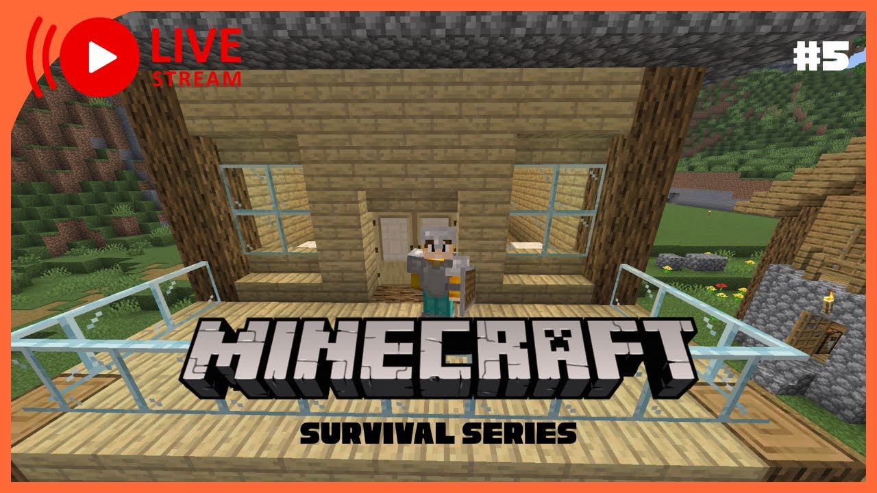 [LIVE] MEMBANGUN APA YANG BISA DI BANGUN - MINECRAFT SURVIVAL SERIES #5