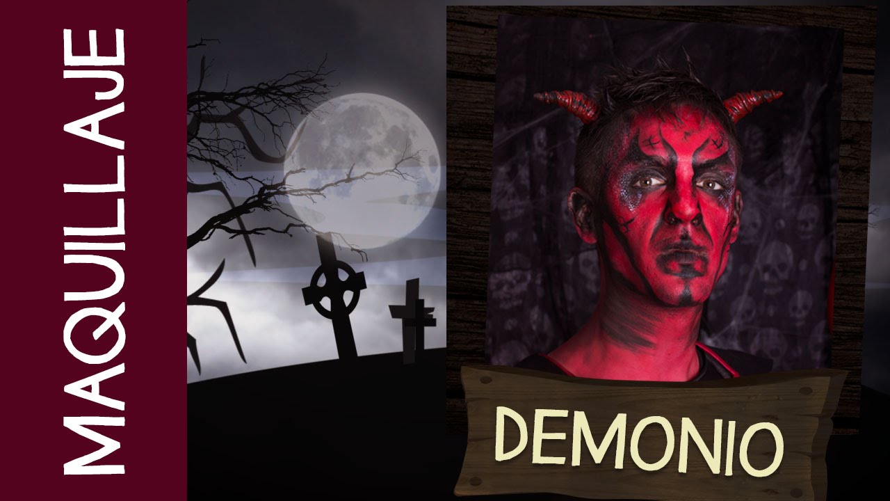 Maquillaje Halloween: Diablo - ViveFiestas.com