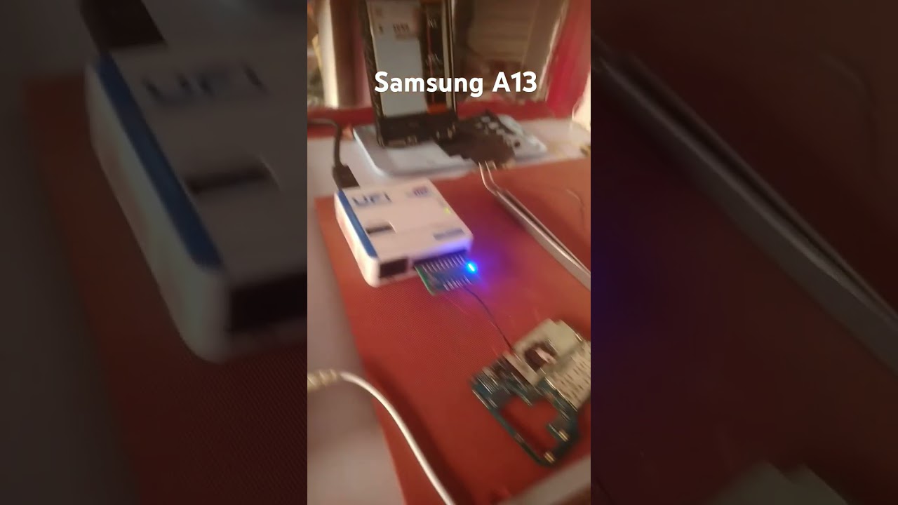 Samsung A135f Bit-S7 Latest Security Android 14 Frp Remove with ISP Pinout in Ufi Box