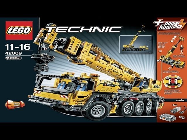 Beloved indre Næb LEGO instructions - Technic - 42009 - Mobile Crane MK II - YouTube
