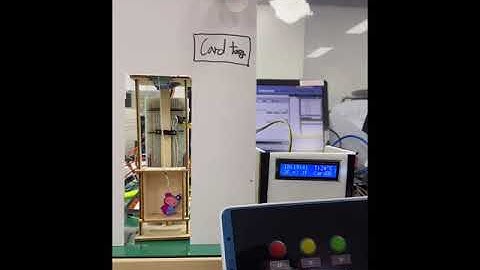 [AVR] ATmega128 Elevator 블루투스 동작 영상