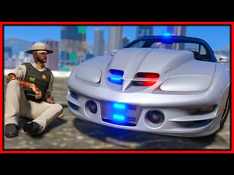 Indestructible Cop Car Stops Every Criminal in GTA 5 RP