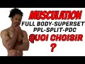 Voila le problme avec ton entrainement de musculation 