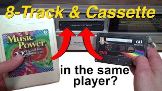 8track & cassette in the same player?  1976 Soundesign 4645B