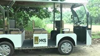 INDIA FIRST 12 PASSENGERS ELECTRIC SHUTTLE BUS From - EZIFAST MOTORS (himanshu sharma)
