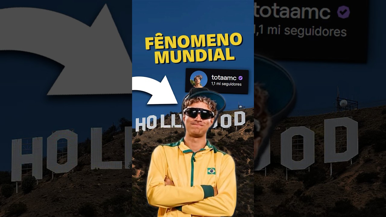 Streamer BRASILEIRO virou FENÔMENO mundial 🇧🇷 