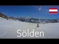 Glacier skiing in Sölden (Soelden): Skiing at 3000 m above sea level!