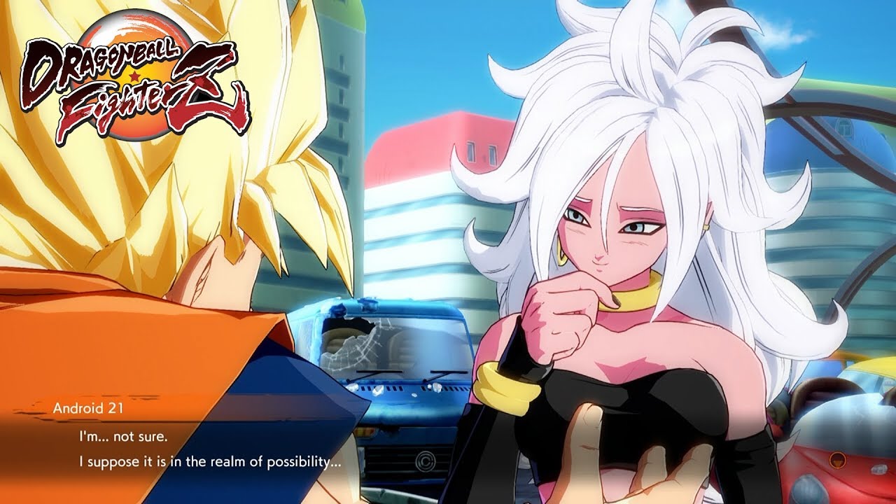 Dragon Ball FighterZ: Goku x Android 21 - YouTube.
