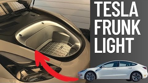 🌈 TESERY RGB Frunk Lighting! Level Up Your Tesla