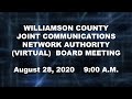 Williamson County Joint Communications Network Authority (Virtual) Board Meeting - August 28, 2020