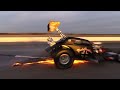 JEFF AREND'S FIERY AA/FA RIDE IN BAKERSFIELD