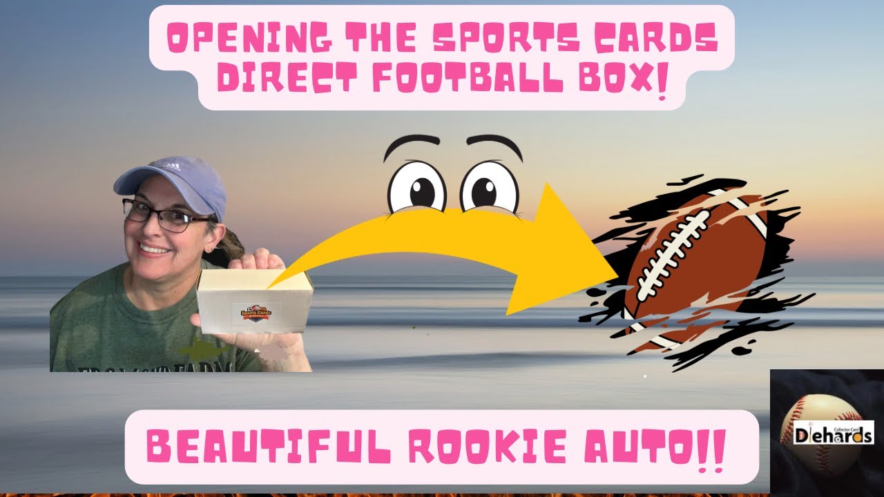 BEAUTIFUL ROOKIE AUTOGRAPH! 🤩 Opening the Sports Cards Direct Football
