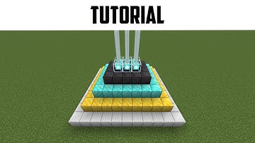 Minecraft: How to Build a Six-Beacon Pyramid (Step By Step)