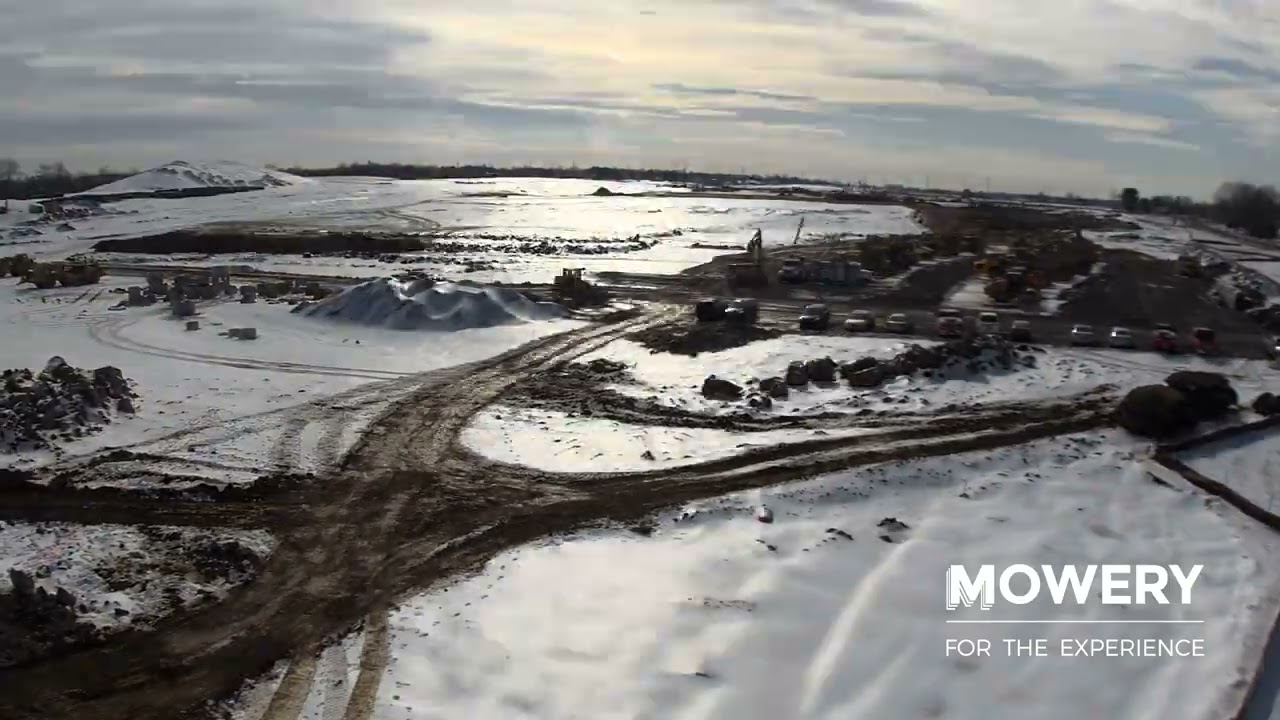 Hines’ Tabler Station Logistics Park March 2022 Project Timelapse