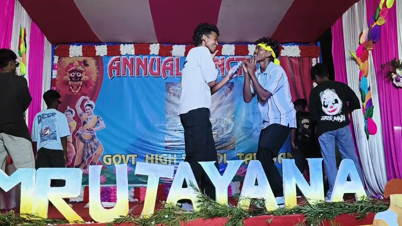 Class 10 boys group dance Annual function 2025