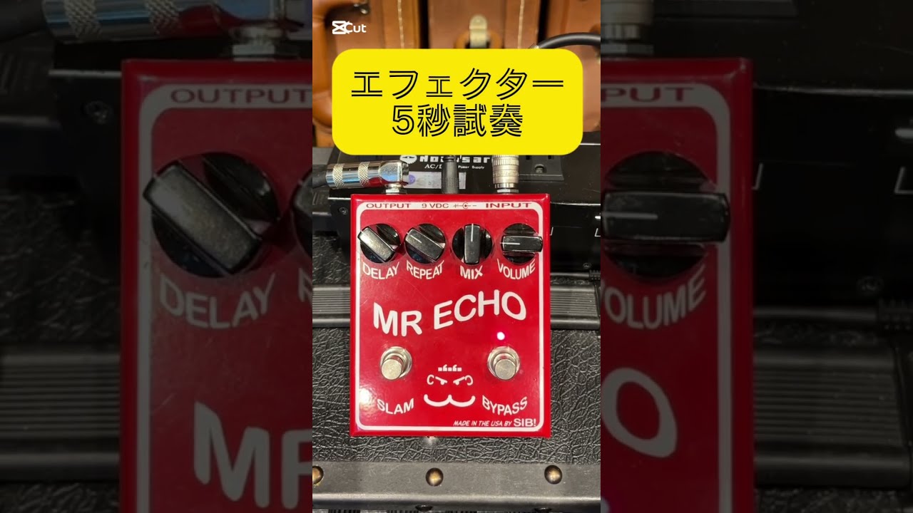 日本全国送料無料商品 | 特集 | エフェクター5秒試奏】SIB! MR ECHO #effectpedals #guitar ギター