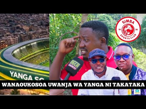 MCHOME MAPOVU APAGAWA\WACHAMBUZI WANAUKOSOA UWANJA WA YANGA NI TAKATAKA.
