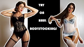 BODYSTOCKINGS TRY ON HAUL! PART 2 Resimi
