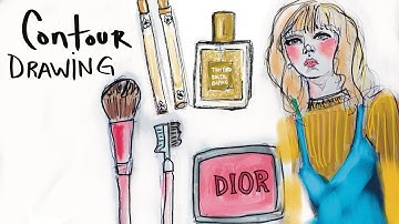 Contour Drawing Exercise for Beginners 