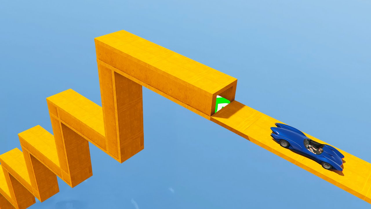 Boosted into the Z Loop Stairway - GTA 5 Online