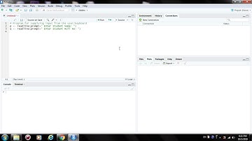 R Program : Taking input from the User or through Keyboard in Telugu