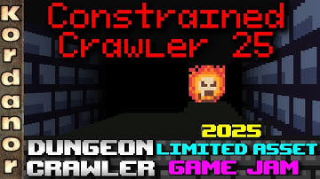 Constrained Crawler 25 - Playing DungeonCrawler Limited Asset GameJam 2025 Submissions
