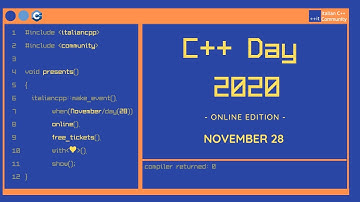 [CppDay20] [ITA] Comunicazione real-time con WebRTC in C++ (Yuri Valentini)