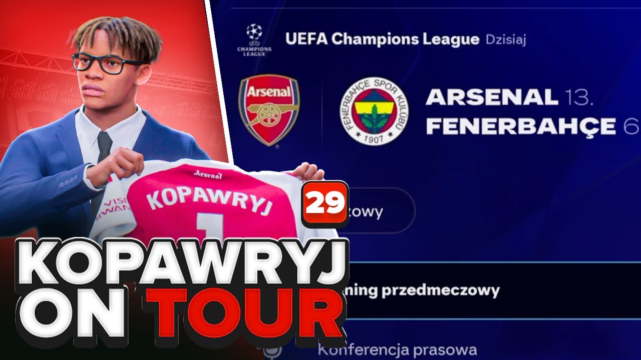 ARSENAL vs FENERBAHCE [#29/S3] KOPAWRYJ on TOUR | FC 26
