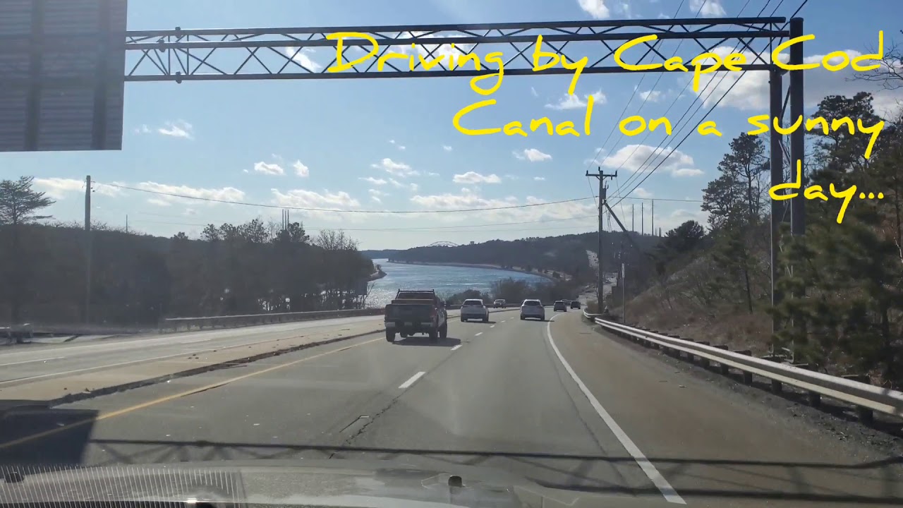 Driving by Cape Cod Canal - YouTube