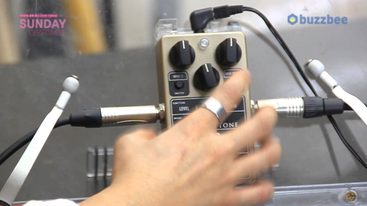 FreeTheTone 이펙터 GIGS BOSON OVERDRIVE GB 1V - YouTube