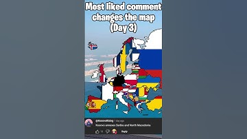 Most liked comment changes the map (Day 3) #fypシ゚viral #mapping #mapper #map
