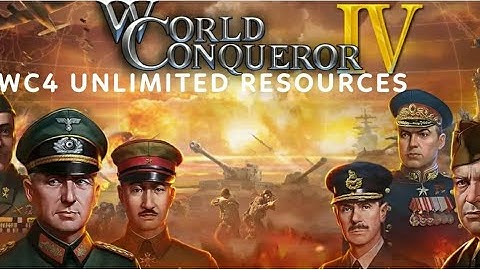 WORLD CONQUER 4 UNLIMITED RESOURCES IN TELUGU