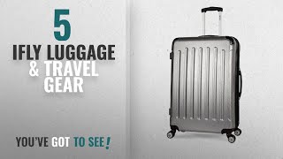 Top 10 Ifly Luggage Travel Gear 2018 iFLY Carbon Racing Hard Sided Large Checked Luggage
