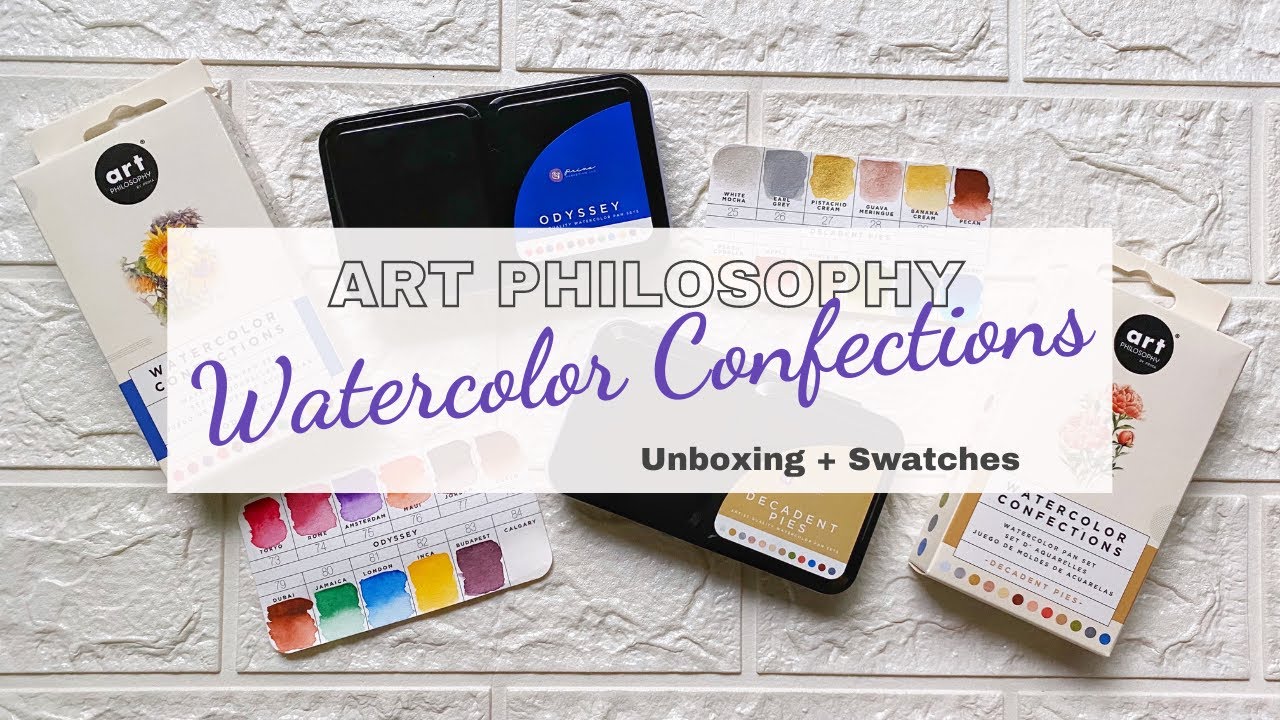 New Watercolor palettes Currents and Terrain by Art Philosophy and Prima  Marketing 