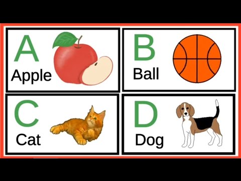 Phonics Song with TWO Words - A For Apple B For Ball - ABC Alphabet ...