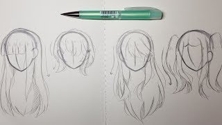 4 Ways to Draw Hair