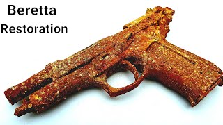 Rusty Restoration Beretta Pistal -gun restoration